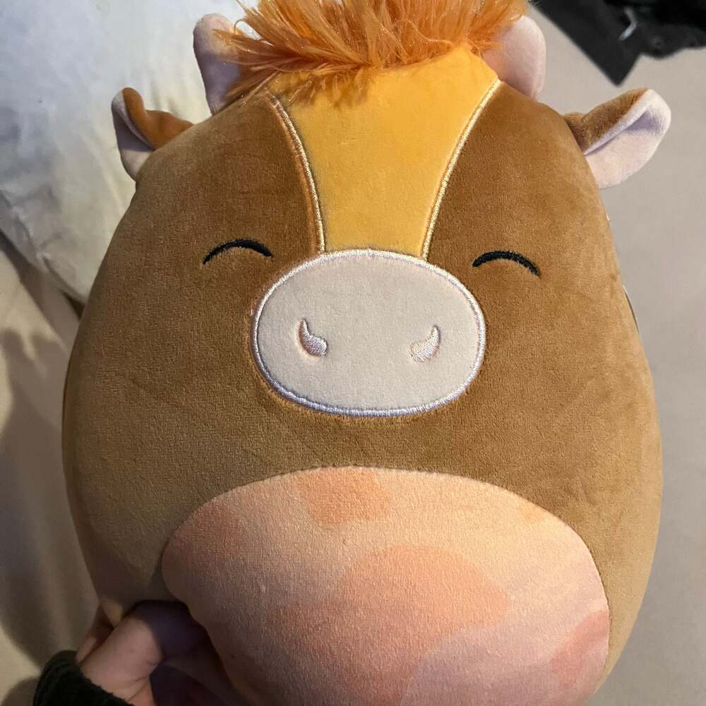 Squishmallow 10" Quinick The Brown Orange Cow